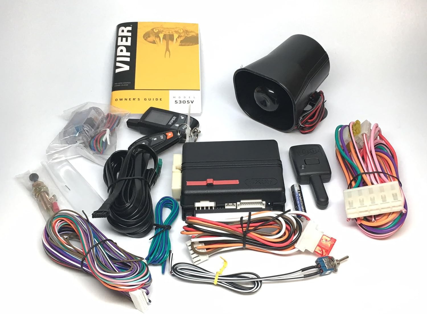 Click & ADD Viper 5305V 2-Way LCD Security Alarm & Remote Car Starter & Directed DB3 XPressKit DEI Databus All Combo Bypass/Door Lock Interface