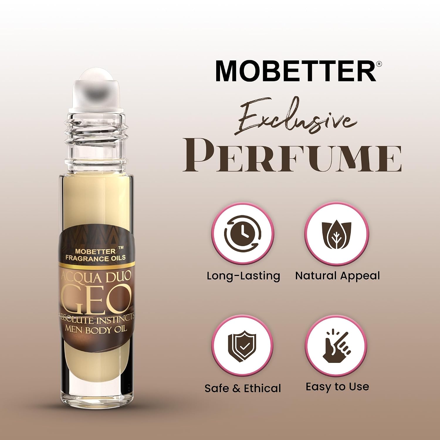MOBETTER FRAGRANCE OILS Agua Duo Geo Men Fragrance Body Oil