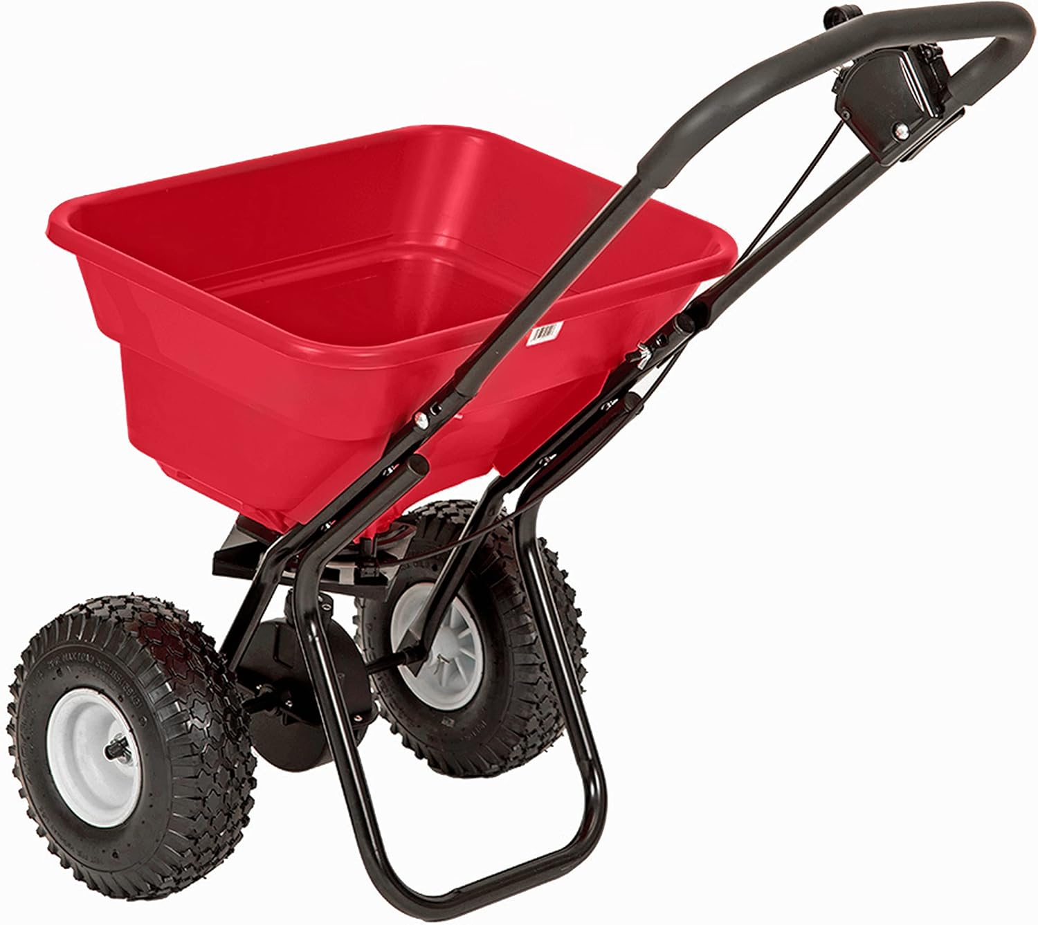 EarthWay 2050P 80lb Broadcast Spreader, Lawn Aerator, Fertilizer Spreader, 80lb Capacity, Pre-Assembled