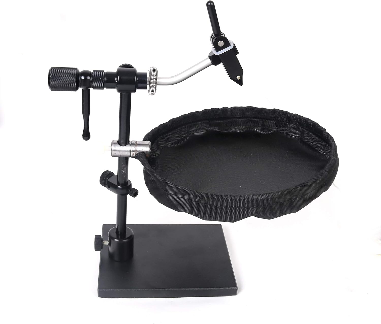 M MAXIMUMCATCH Maxcatch Fly Tying Waste Basket with Magnetic Quick Release- Fits Most Fly Tying Vises for Easy Cleanup