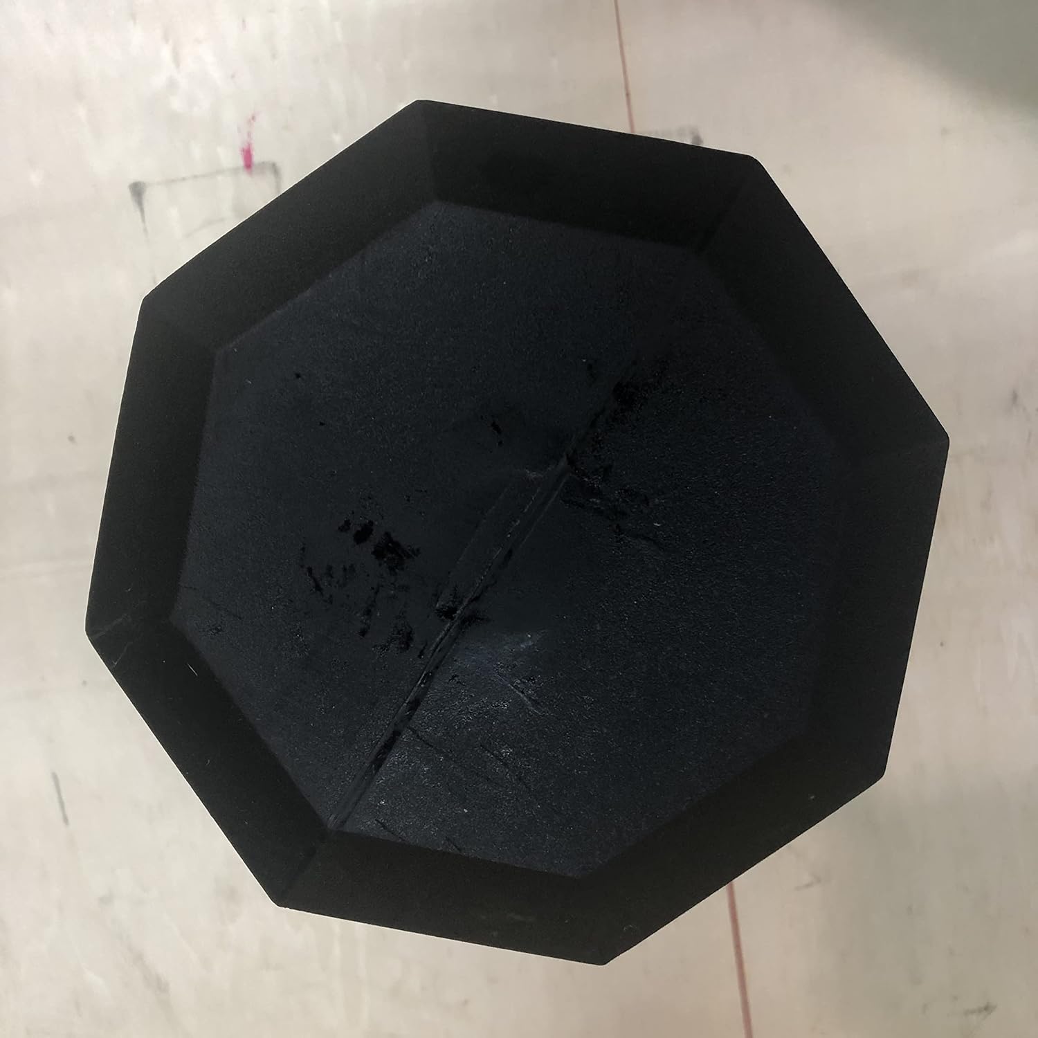 Ader Octagon Deluxe Professional Rubber Dumbbell Contoured Handle, Sold As 1 Piece (2 Lbs-120 Lbs)