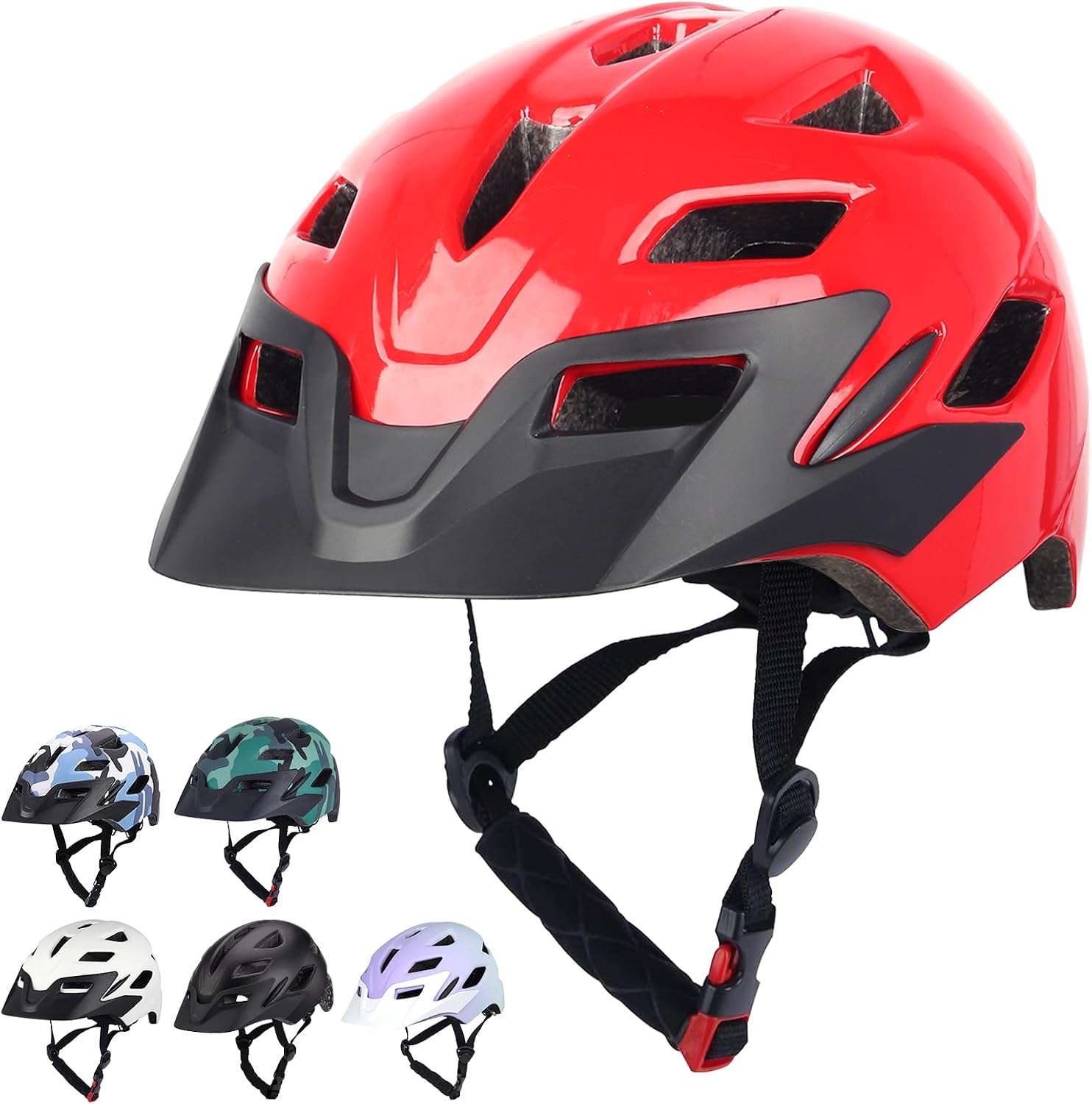 Kids Bike Helmet, Toddler Youth Helmet for Boys Girls, Ages 3-5, 5-8, 8-14