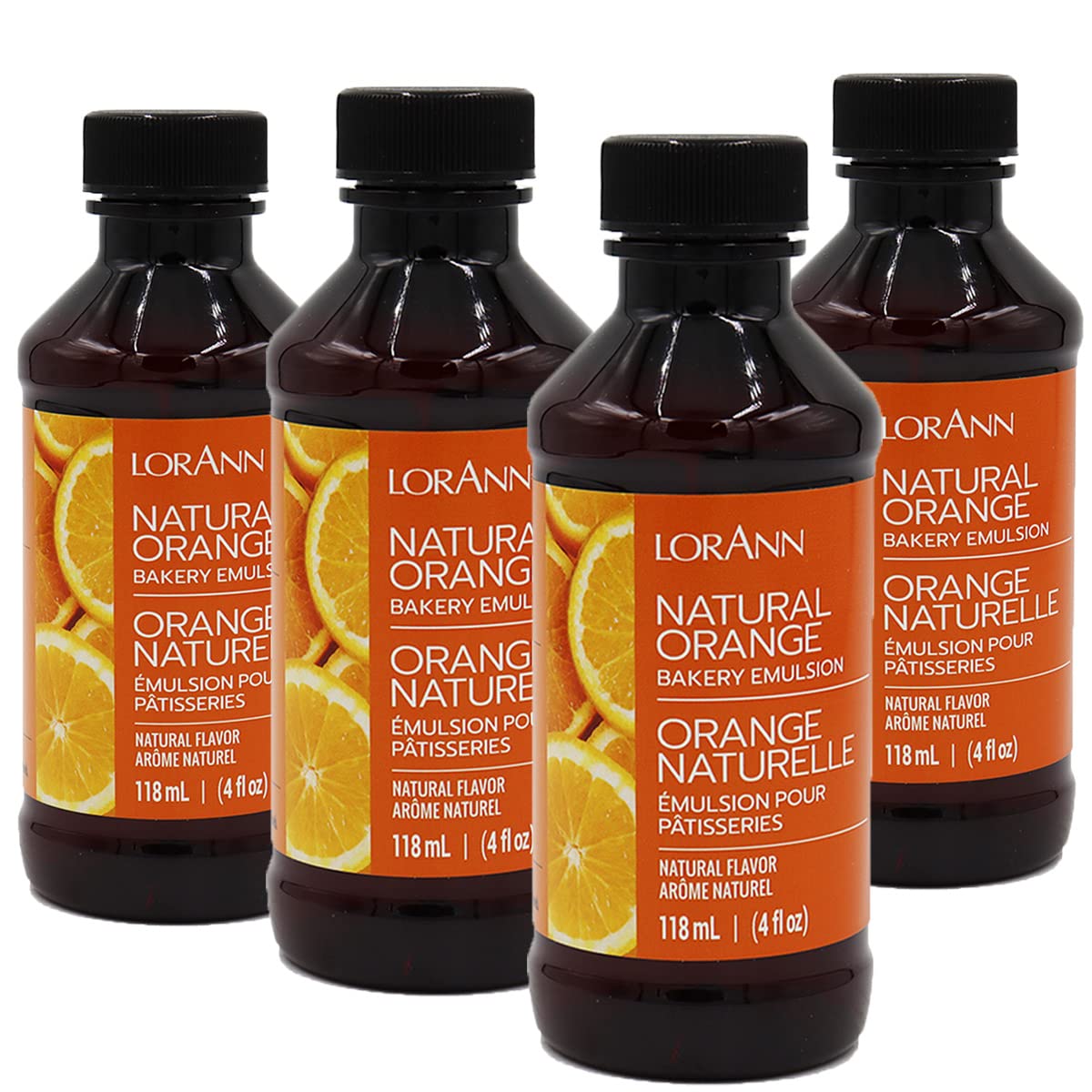 LorAnn Oils Peppermint Bakery Emulsion: True Essence, Ideal for Boosting Fruit Tones in Cakes, Cookies & Desserts, Gluten-Free, Keto-Friendly, Extract Substitute Essential for Your Kitchen, 16 Oz