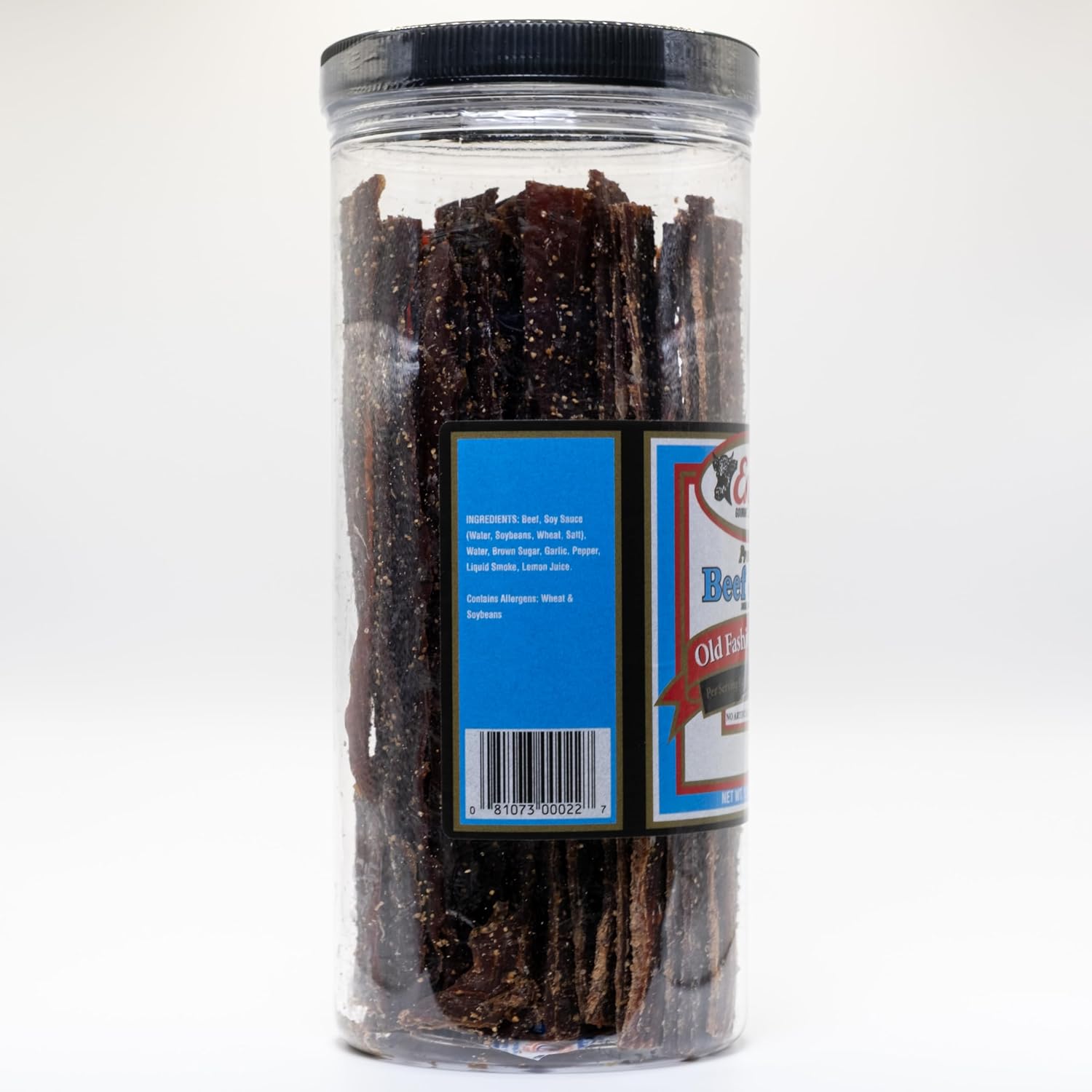 Enjoy Peppered Beef Jerky 8 oz (Pack of 1) | High Protein | No Nitrites
