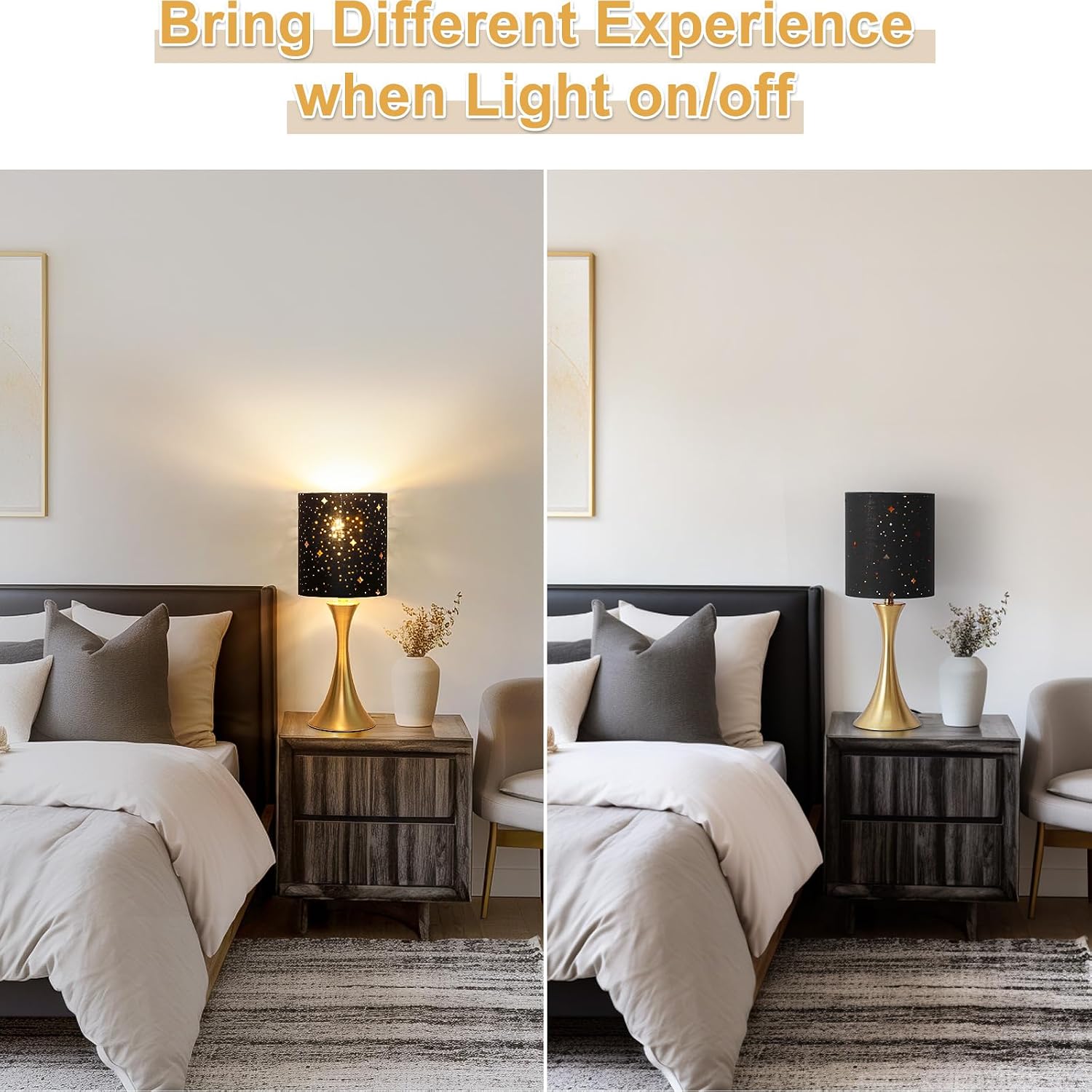 3 Way Touch Control Table Lamp