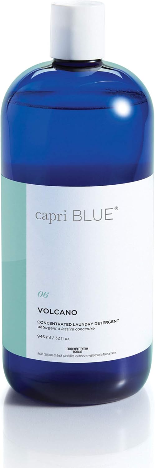 Capri Blue Volcano Laundry Detergent Liquid - This Luxury Non-Toxic Laundry Detergent is Vegan & Cruelty Free - Formulated with Grapefruit &