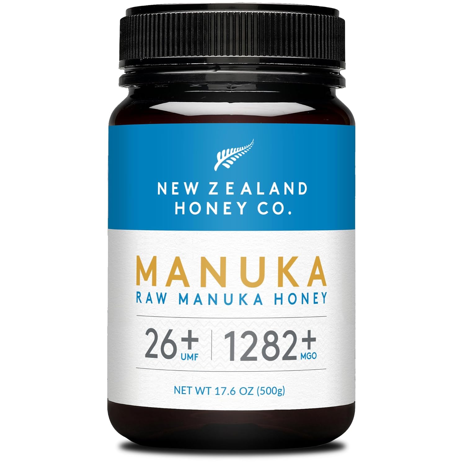 Raw Manuka Honey UMF 26+ MGO 1282+, UMF Certified, 3rd Party Tested, 8.8oz