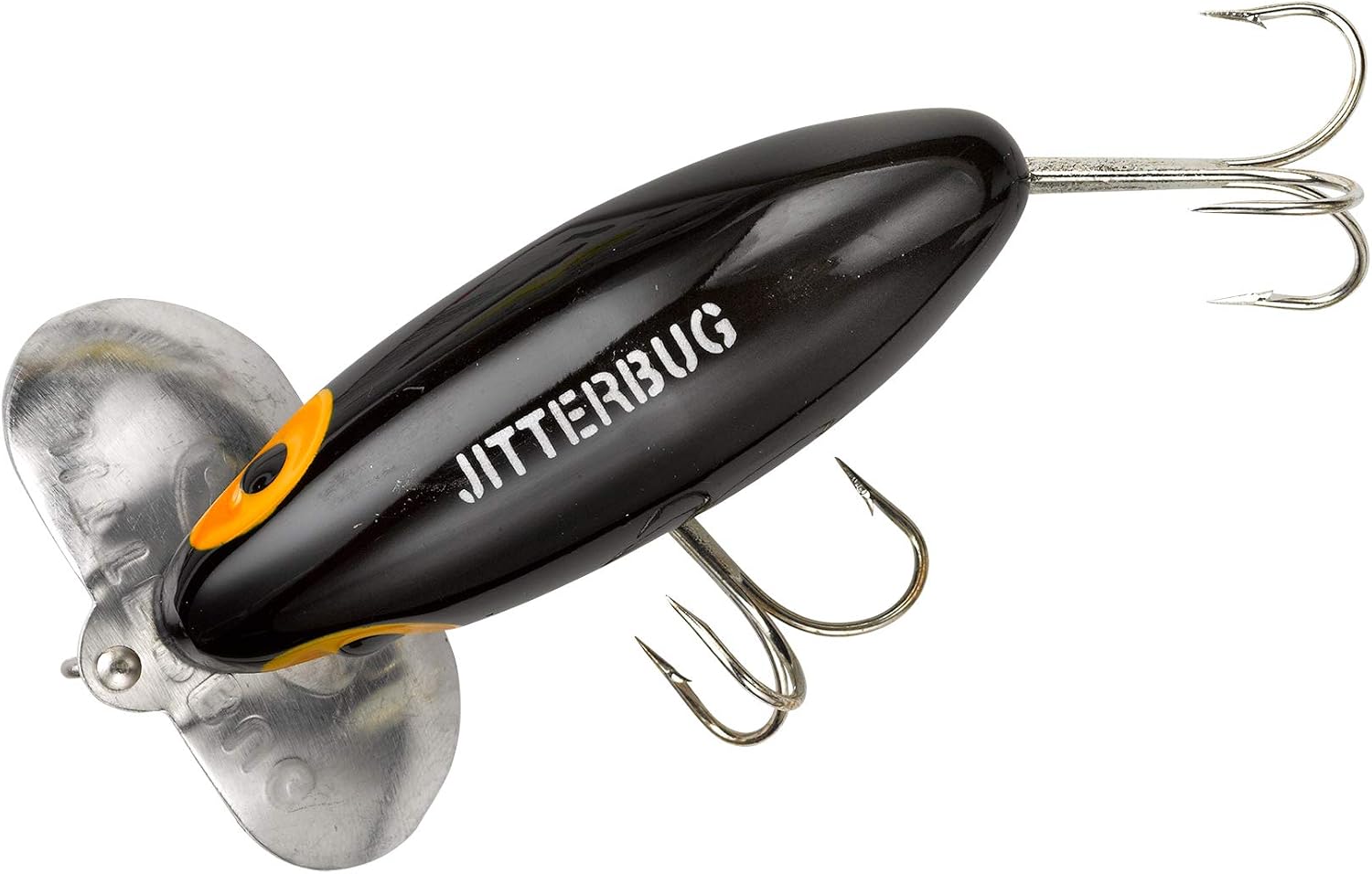 Arbogast Jitterbug Topwater Bass Fishing Lure - Excellent for Night Fishing