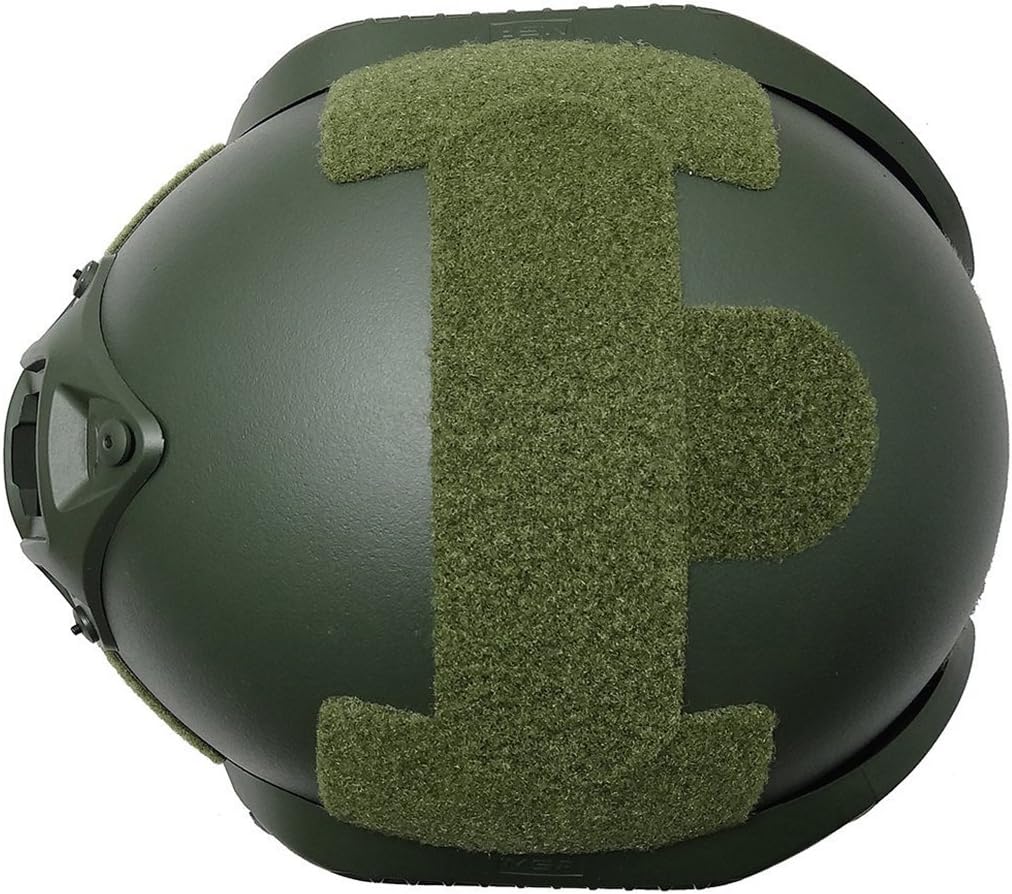 Tactical Airsoft Paintball MICH 2000 Helmet with Side Rail & NVG Mount