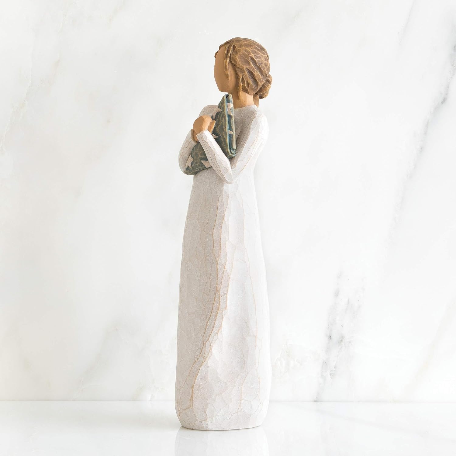 Willow Tree Happiness, Sculpted Hand-Painted Figure | Cast from a Susan Lordi Original Carving, Meaningful Keepsake Gift for Loved Ones, Display on Shelf, Table or Mantel