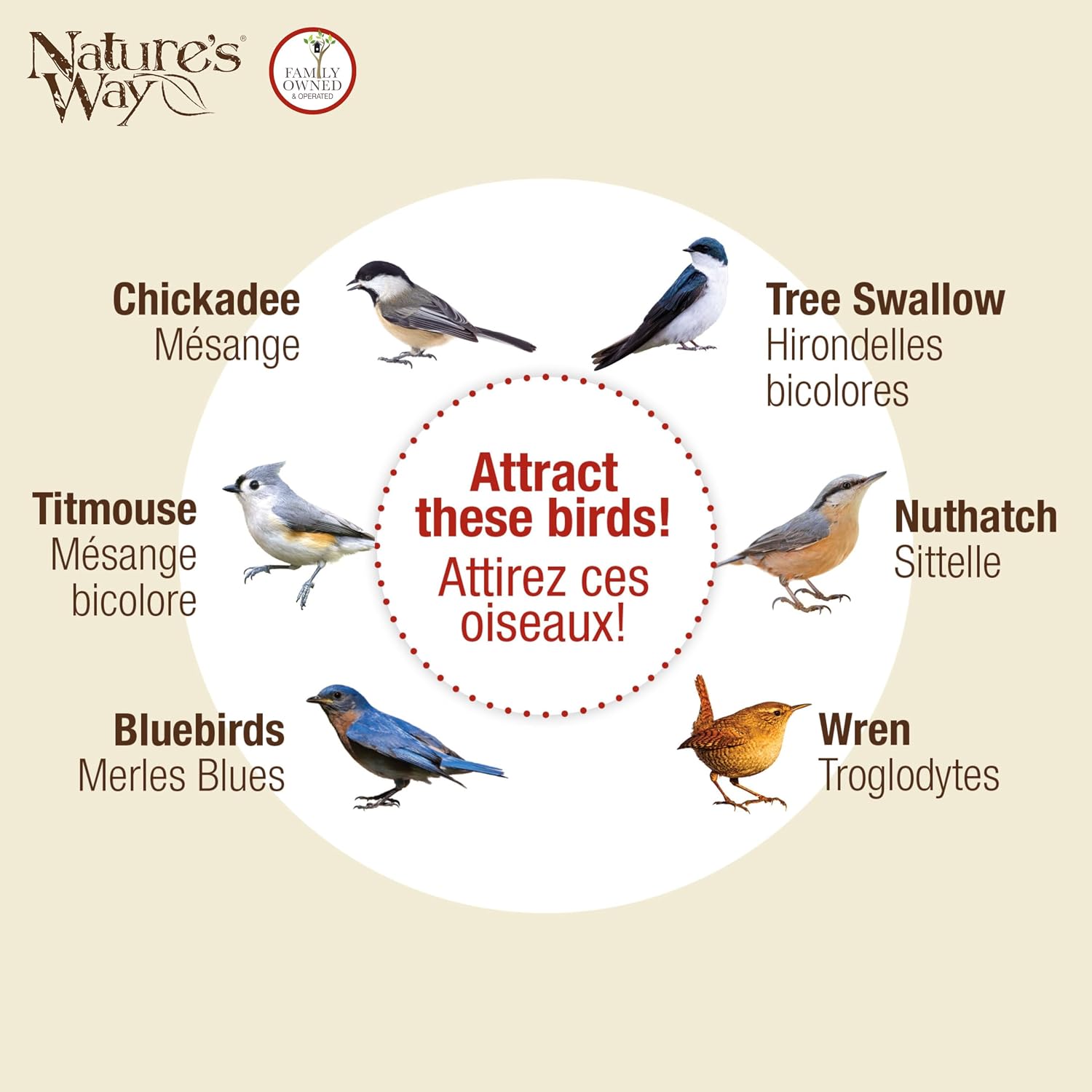 Nature's Way Bird Products CWH4 Cedar Bluebird Viewing House