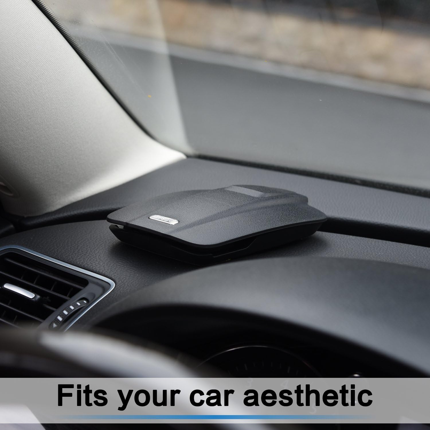 GPS Dash Mount [Matte Black Dock] for Garmin Nuvi Drive Dezl, Tomtom | 2-In-1 GPS Holder for Car