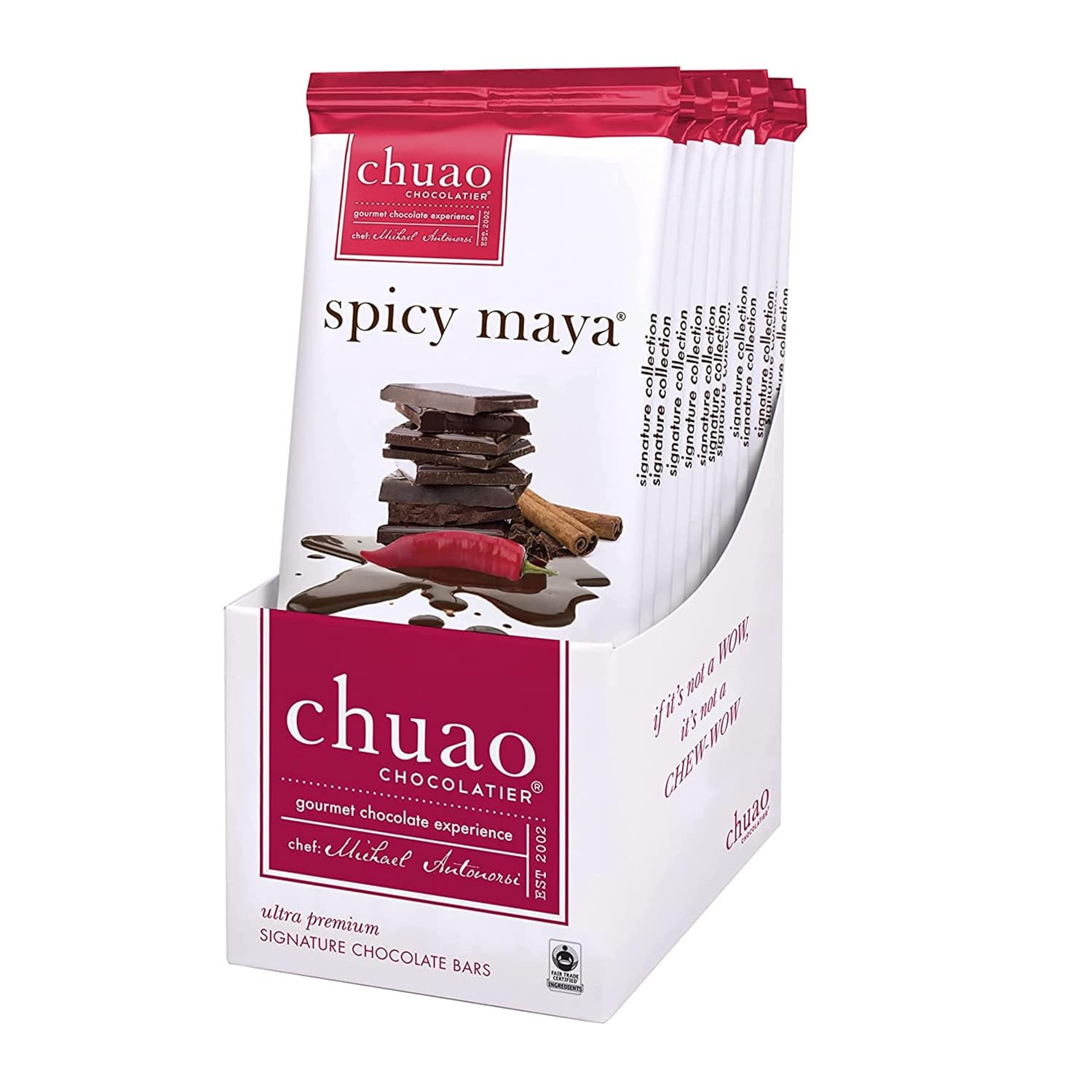 Chuao Chocolatier Ravishing Rocky Road Milk Chocolate Bars | Gourmet Almond Vegan Marshmallows Artisan No Preservatives | 10 Pack (2.8 oz each)