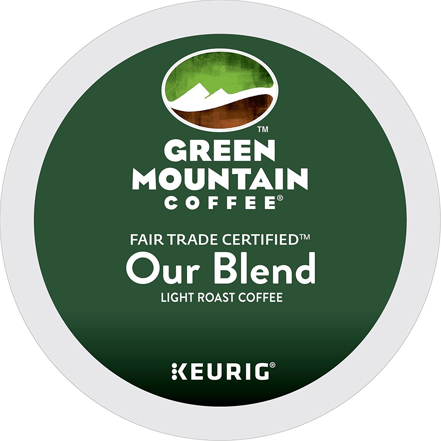 Green Mountain Coffee Roasters Breakfast Blend Single-Serve Keurig K-Cup Pods, Light Roast Coffee, 96 Count