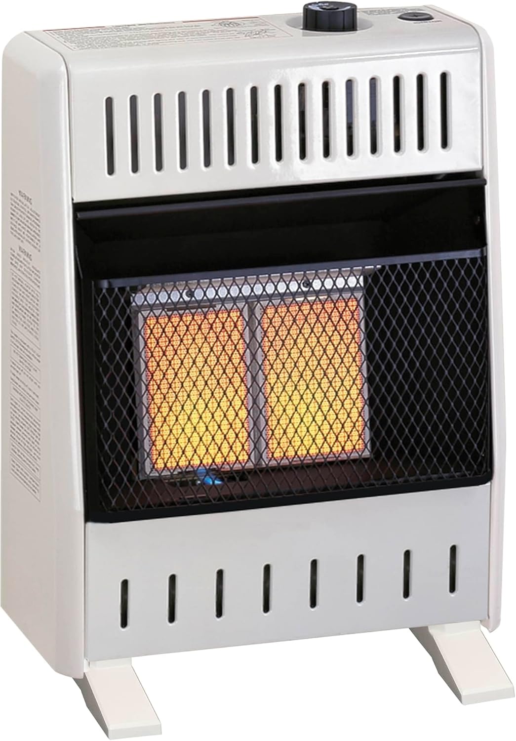ProCom Heating Liquid Propane Ventless Infrared Plaque Heater With Base Feet - 10,000 BTU, Manual Control - Model# ML100HPA-B