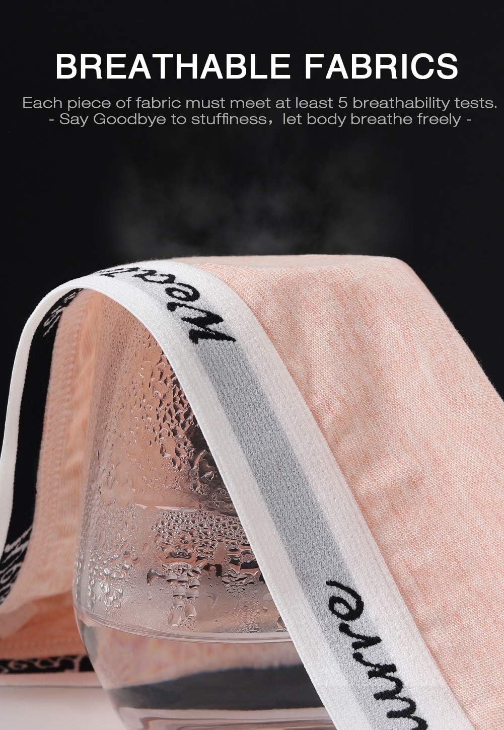 Wealurre Womens Underwear Cotton Bikini Breathable Sport Low Rise Panty for Women Multipack