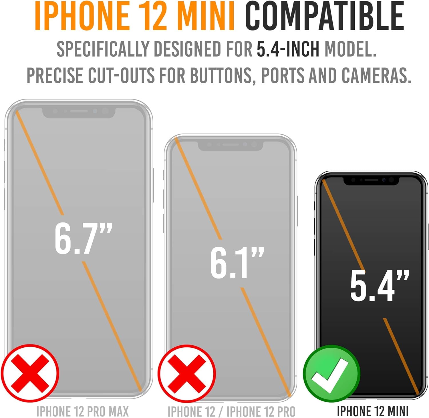 Alpatronix Battery Case for iPhone 12 Mini and iPhone13 Mini (5.4 inch), Slim Portable Protective Extended Charger Cover with Wireless Charging