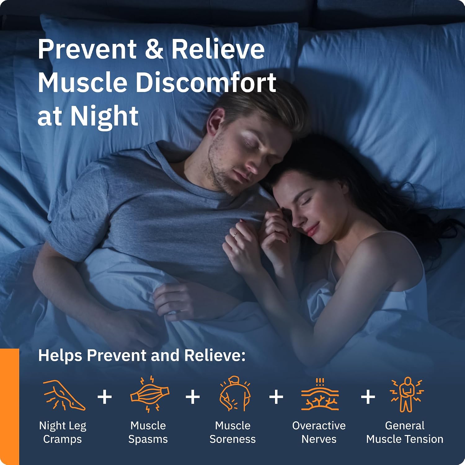 SaltWrap Mag R&R - Nighttime Muscle Cramps Support, Natural Sleep Support for Adults with Magnesium Glycinate for Muscle Spasm and Leg Cramps Relief
