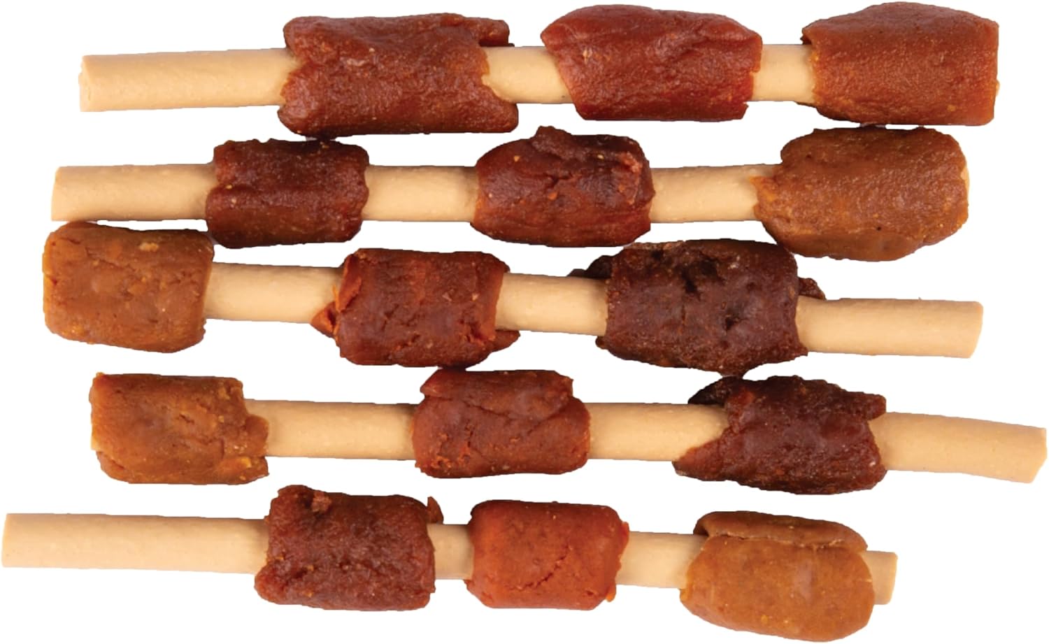 DreamBone Kabobz Rawhide-Free Dog Treats With Real Protein, 18 Count | Daily Chew, Digests Safely and Completely, Made With Real Chicken, Duck, Pork and Veggies, For Adult Dogs