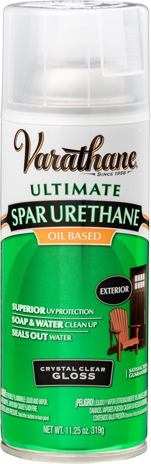 Varathane 9341 Oil-Based Ultimate Spar Urethane, Quart, Satin