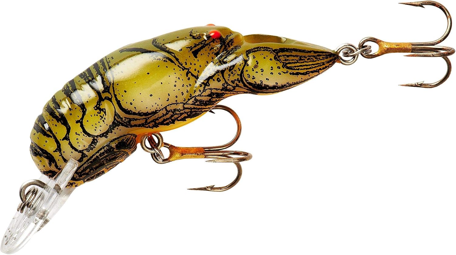 Rebel Lures Original Realistic Crawfish Crankbait Fishing Lure