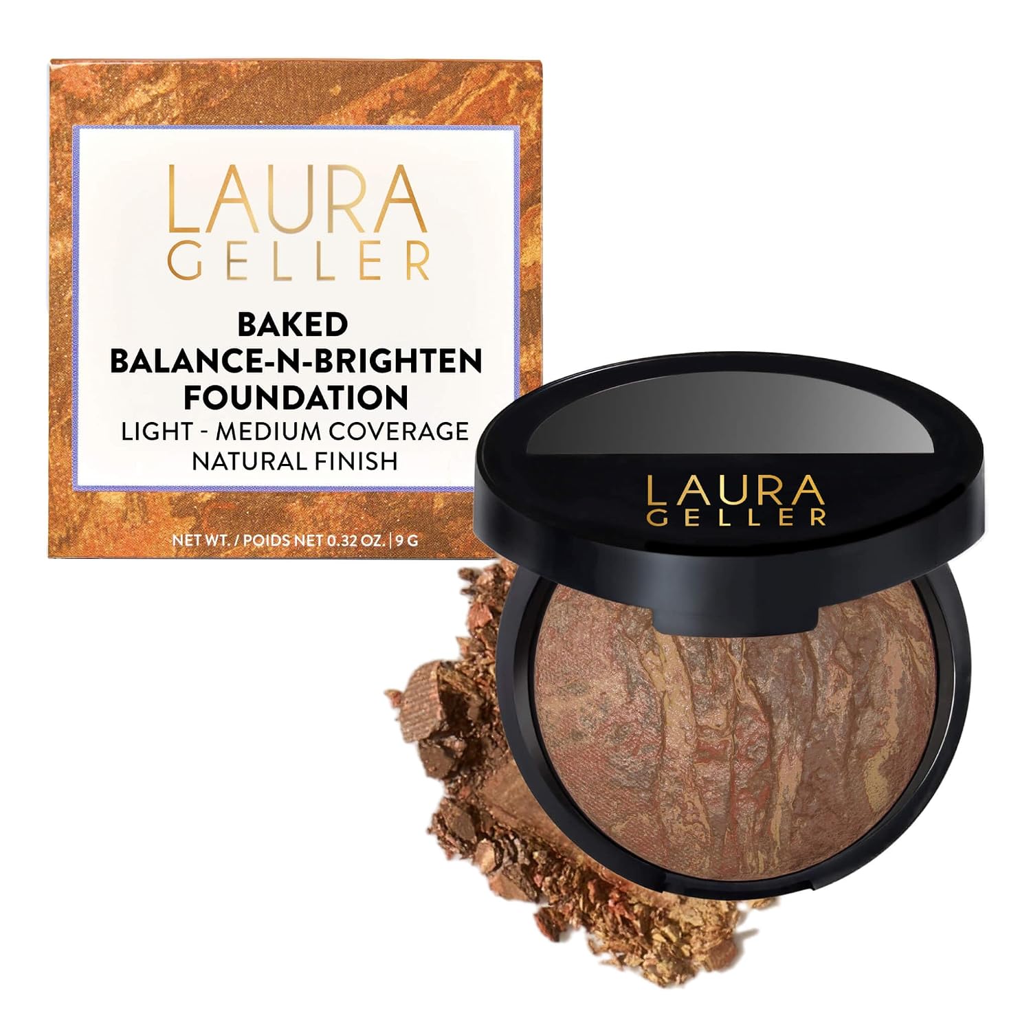 LAURA GELLER Baked Balance-n-Brighten Powder Foundation – Fair