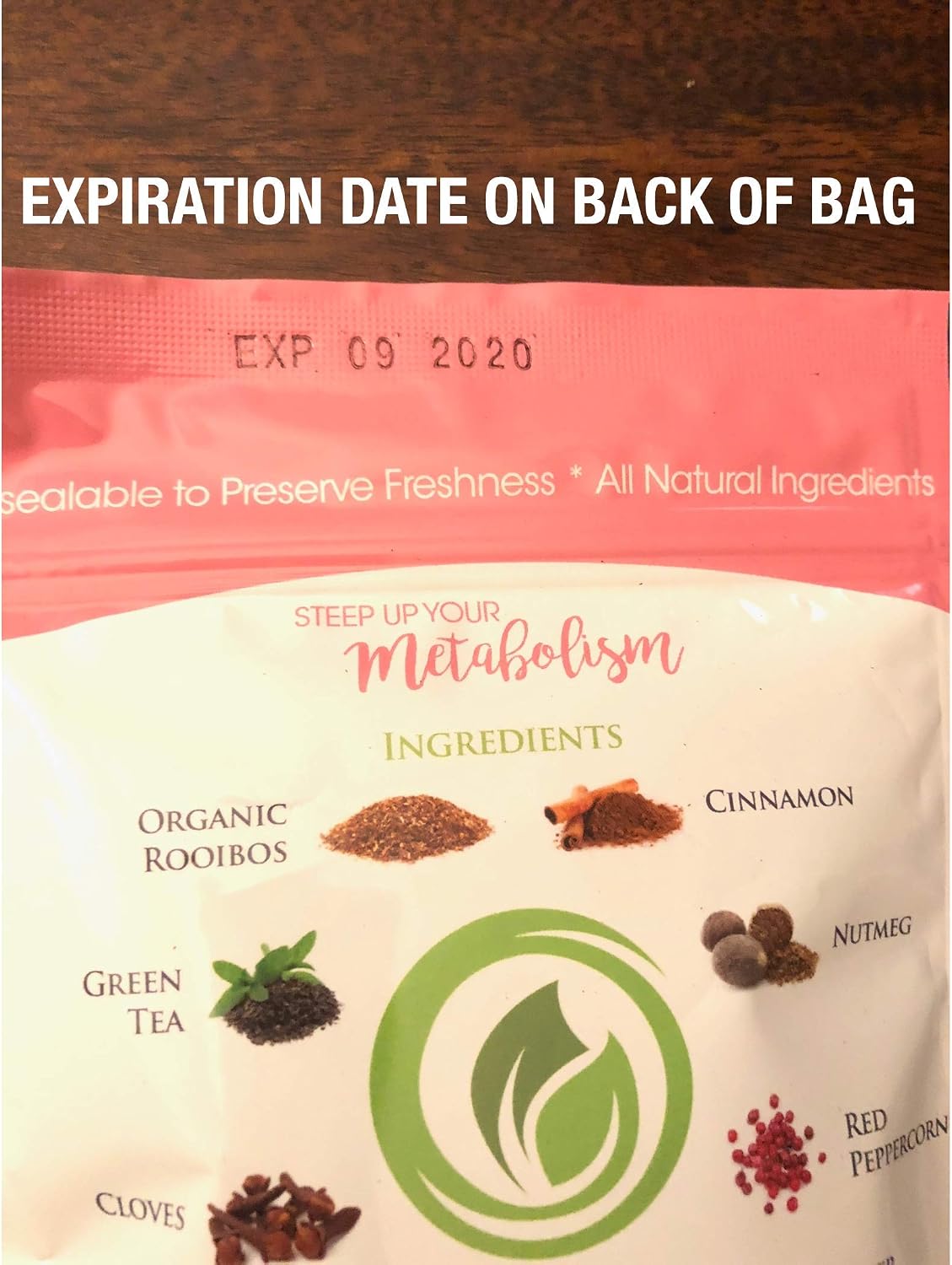 FATBOM Zero Tea 14 Day Detox Tea, Teatox Herbal Tea for Cleanse