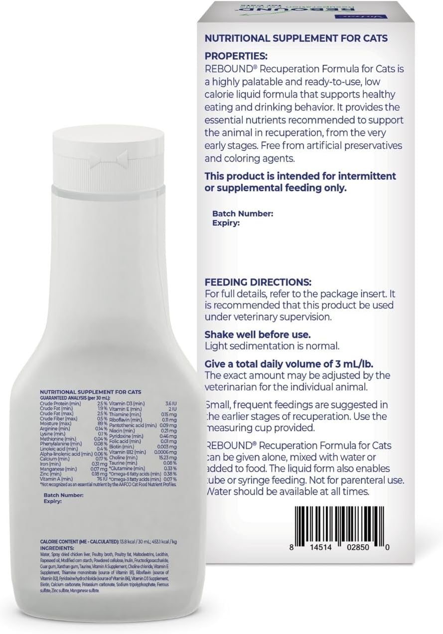 Rebound Recuperation Formula for Cats