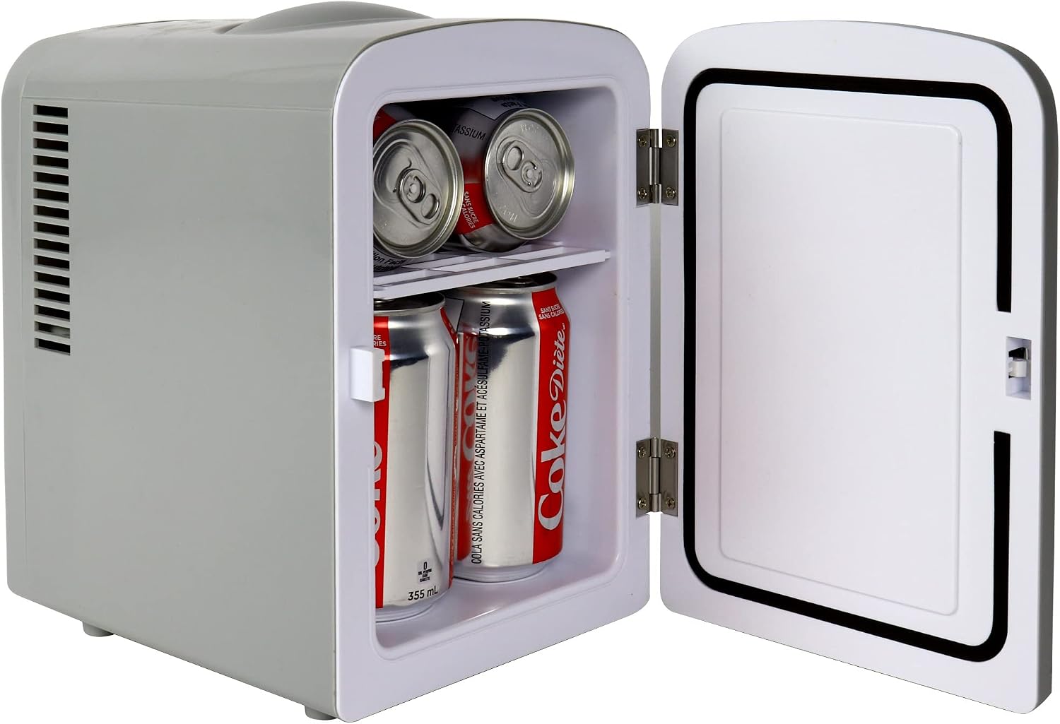 Coca-Cola Diet Coke DC04 4 Liter/4.2 Quarts 6 Can Portable Mini Cooler/Fridge, Beverages, Baby Food, Skincare and Medications-Use at Home, Office