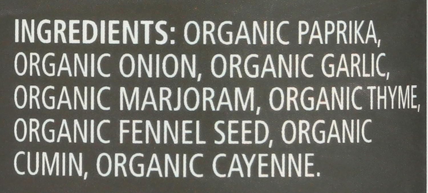 Frontier Co-op Organic Cajun Seasoning, Louisiana-Style Spice Blend for Meats, Seafood, Jambalaya