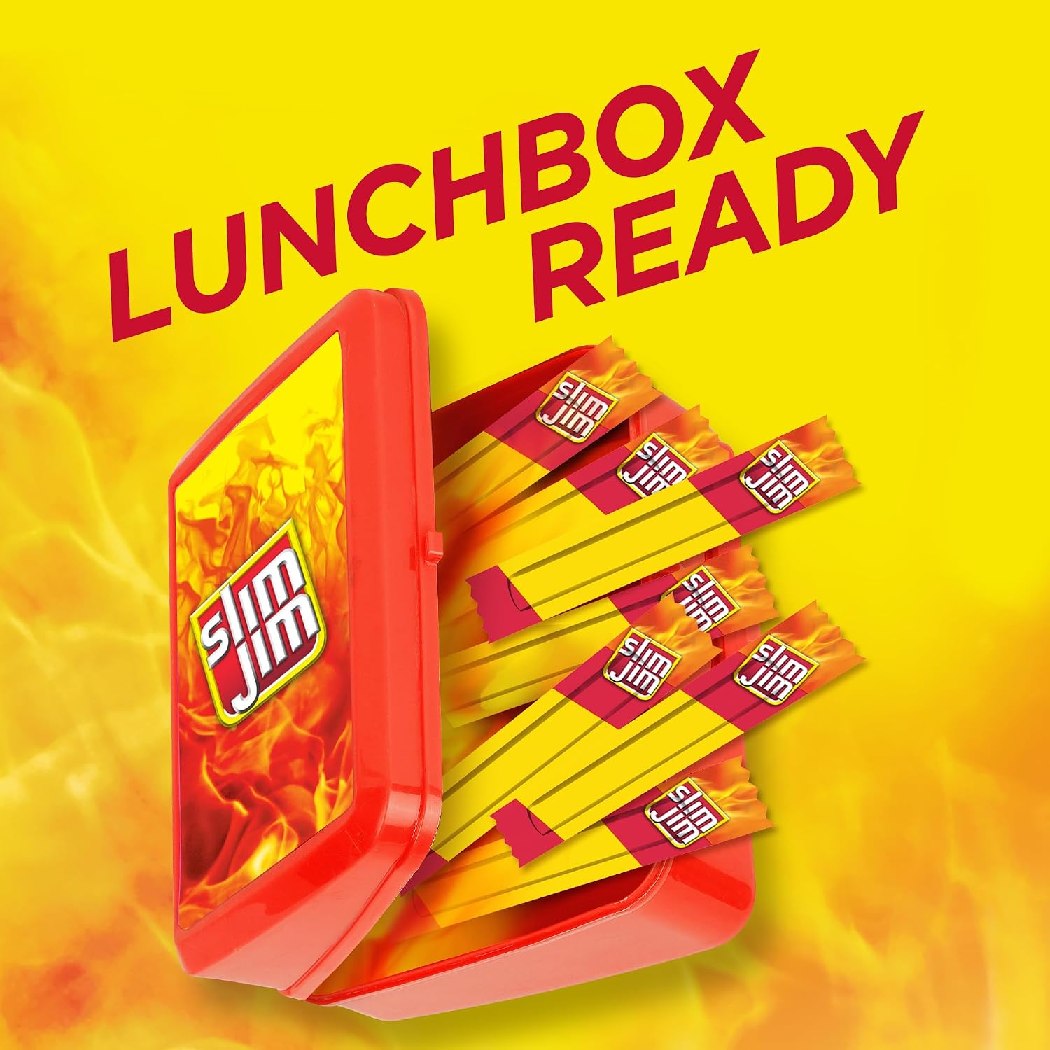 Slim Jim Smoked Jerky Snack Sticks, Original Flavor, 0.28 oz., 46-ct