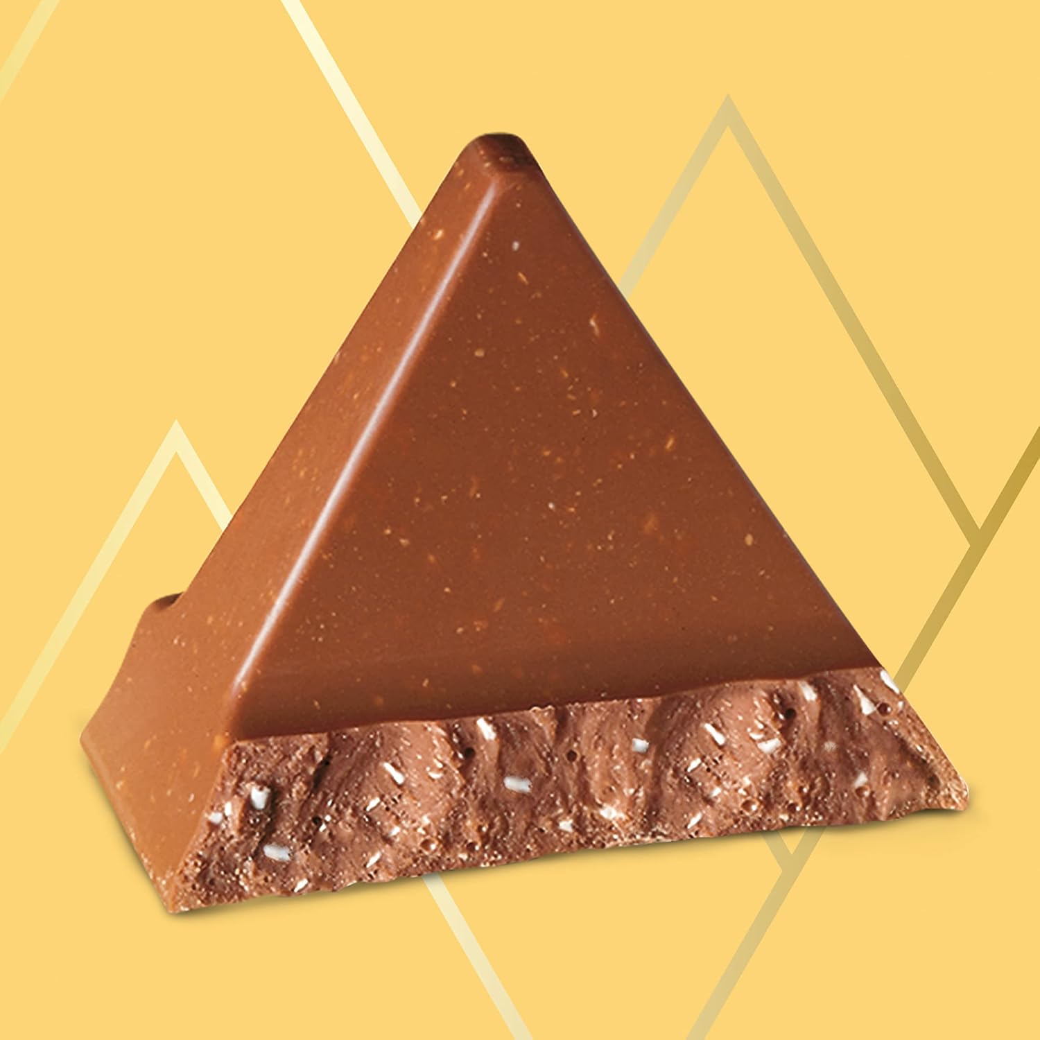TOBLERONE Milk Chocolate Bar with Honey and Almond Nougat, 20 Bars | Bulk Chocolate