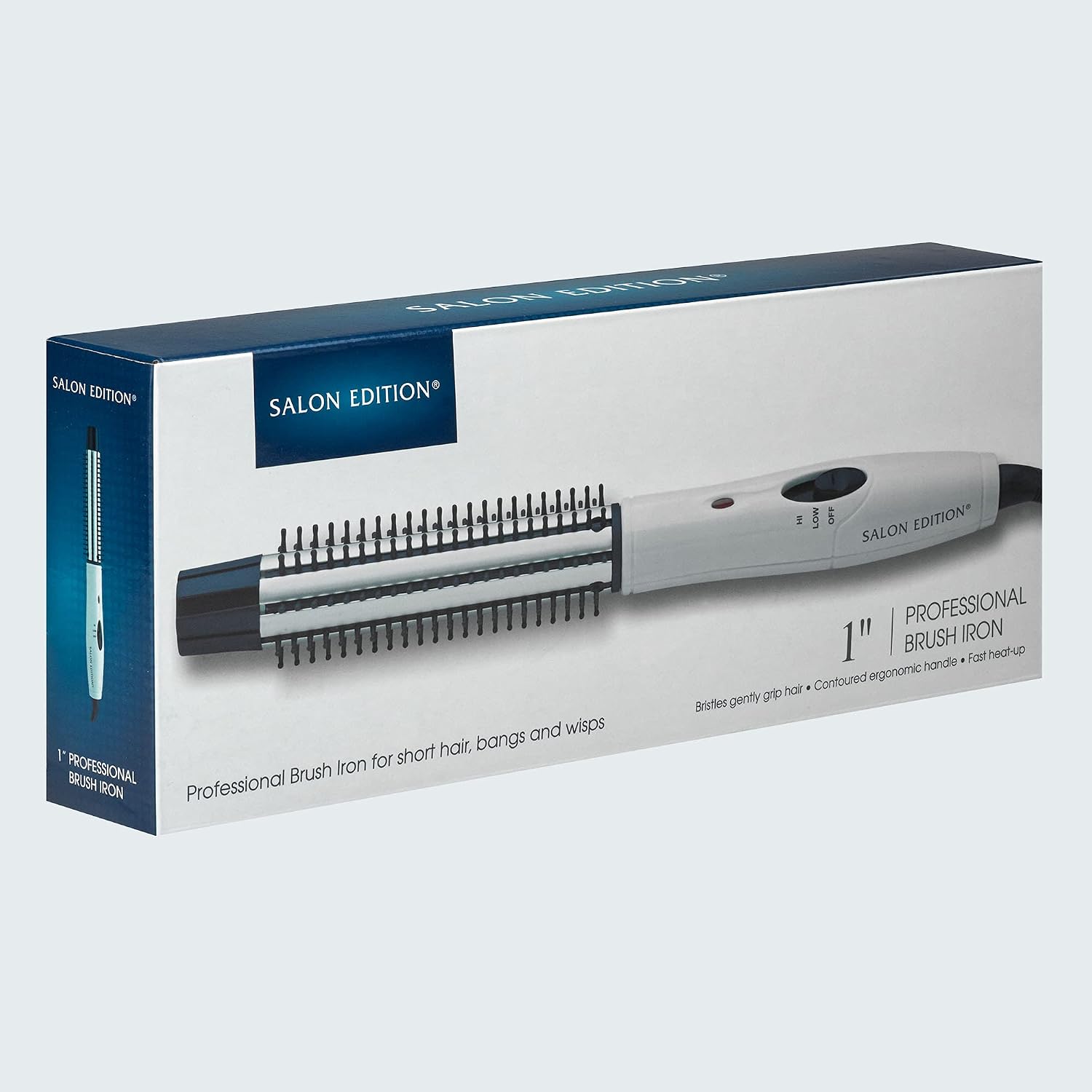 Hair Styling Brush Iron | Smooth 2nd Day Hair Styles (1-1/2 in)