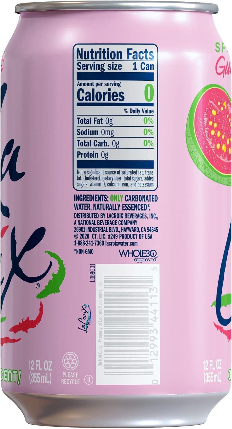 LaCroix Sparkling Water | Pineapple Coconut Flavor | 12-Pack | Naturally Essenced, Zero Calorie, Sodium Free | 12 Fl Oz Cans