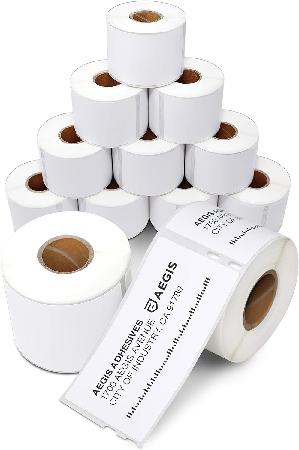 Replacement for DYMO 30256 (8 Rolls, 2400 Labels) 2 5/16" X 4" | Direct Thermal Shipping Labels - Compatible With LabelWriter 450, 450 Turbo, 4XL Printers (NOT 550, 5XL) - Aegis Adhesives