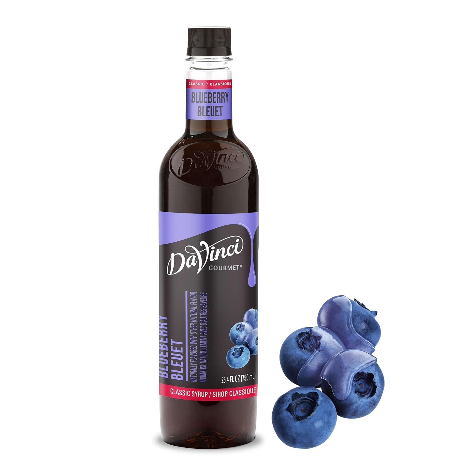 DaVinci Gourmet Classic Strawberry Syrup, 25.4 Fluid Ounces, Kosher, 1 Count