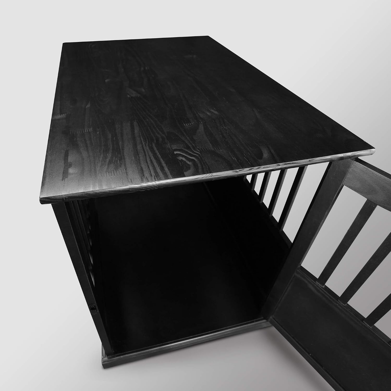 Casual Home Wooden Small Pet Crate, End Table, Espresso,19.5"W x 22.5"D x 22.5"H