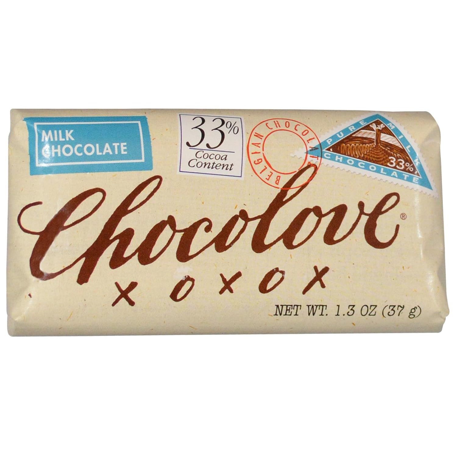 Chocolove Pure Milk Chocolate Mini, 1.3 oz