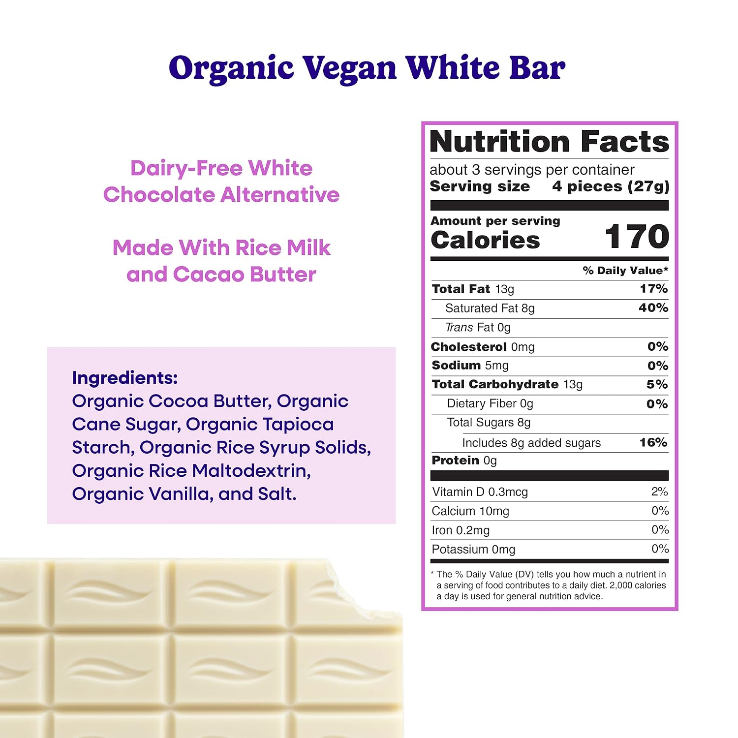 Pascha 85% Cacao Dark Chocolate Bars - Organic, Vegan, 10 Count | Pascha 85% Organic Vegan Dairy Free Dark Chocolate Bars, 10 Count