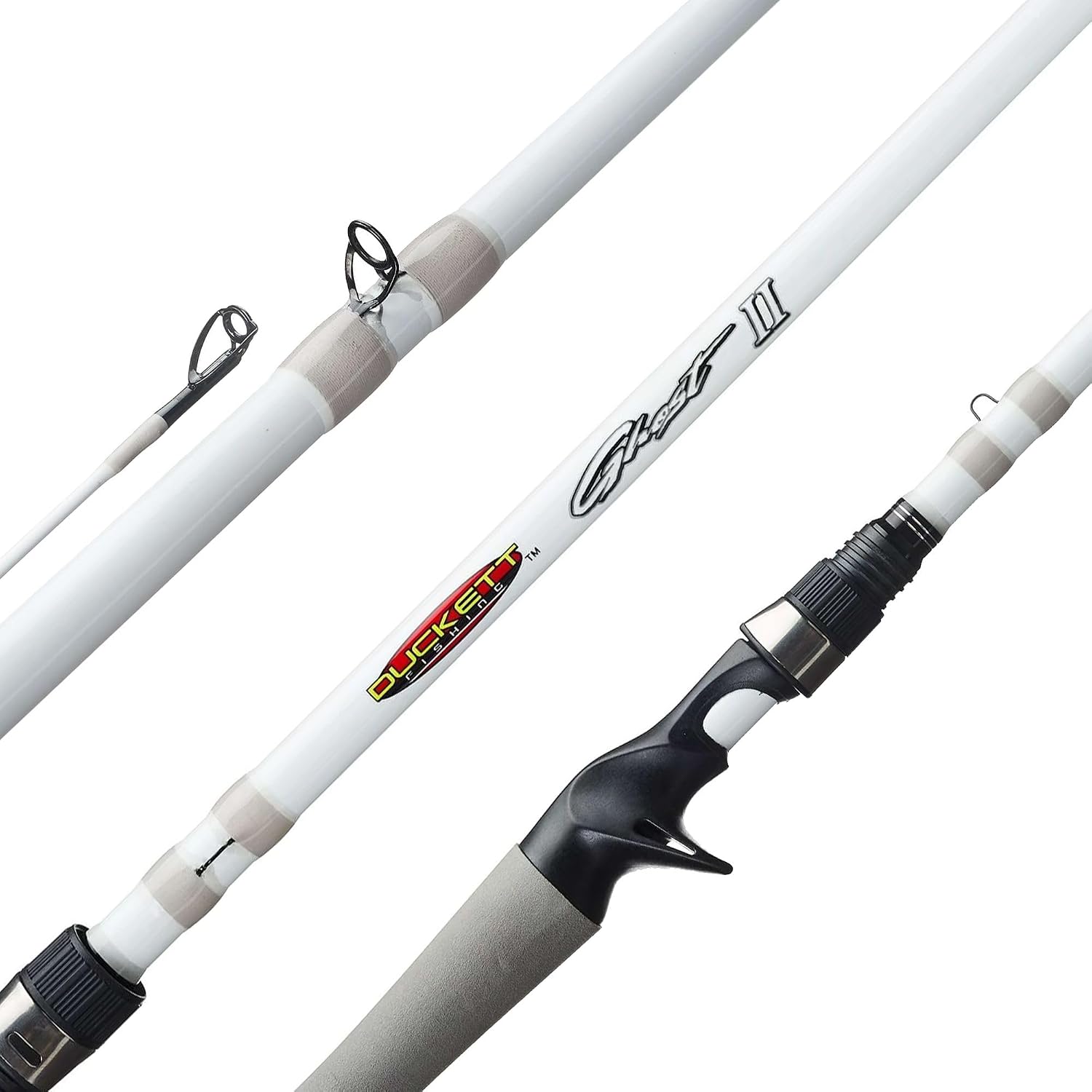 Duckett Fishing Ghost II Spinning & Casting Rods, Lightweight, Durable, and Ultra-Sensitive Performance Fishing Rod