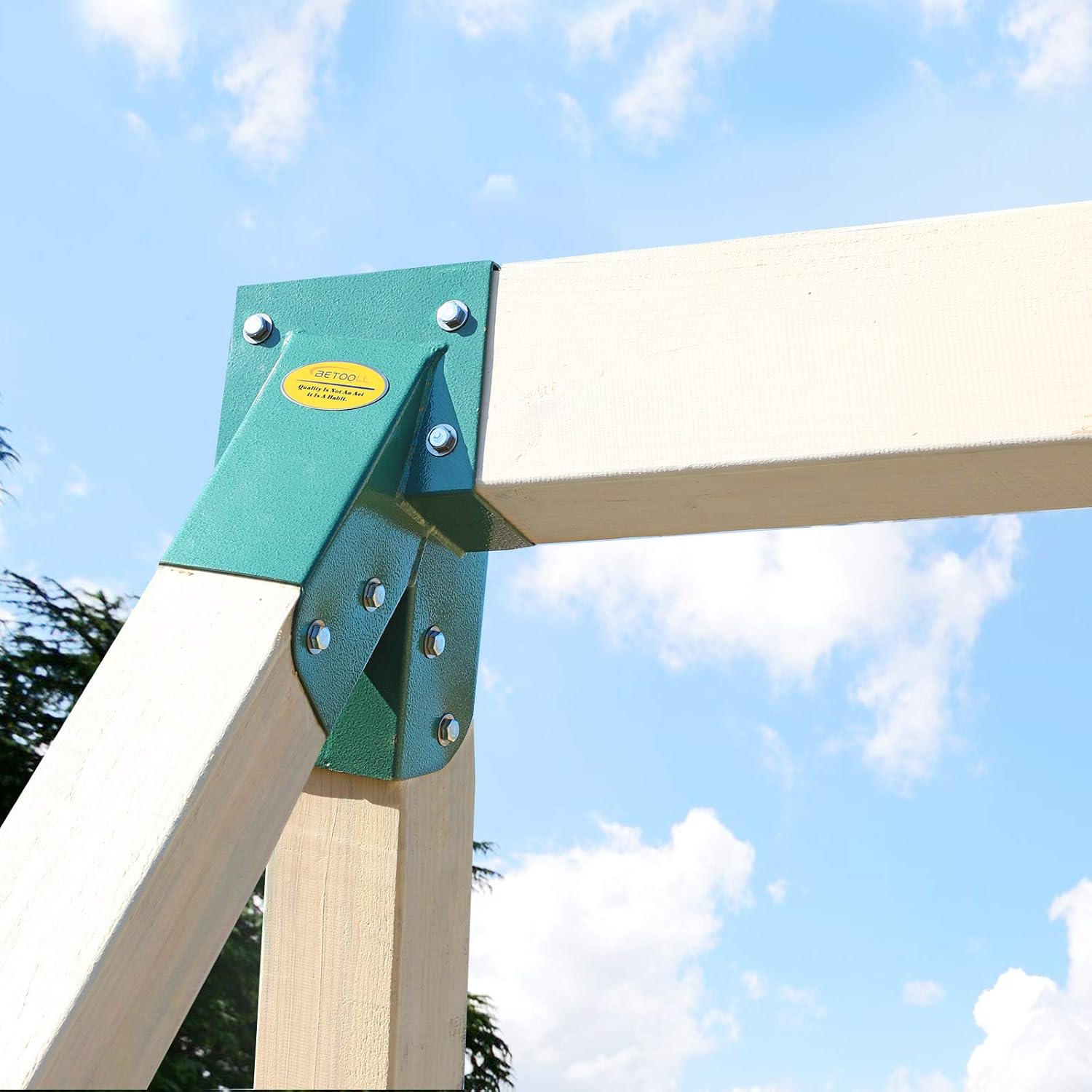 BETOOLL Swing Set Bracket with All Mounting Hardware Middle Bracket