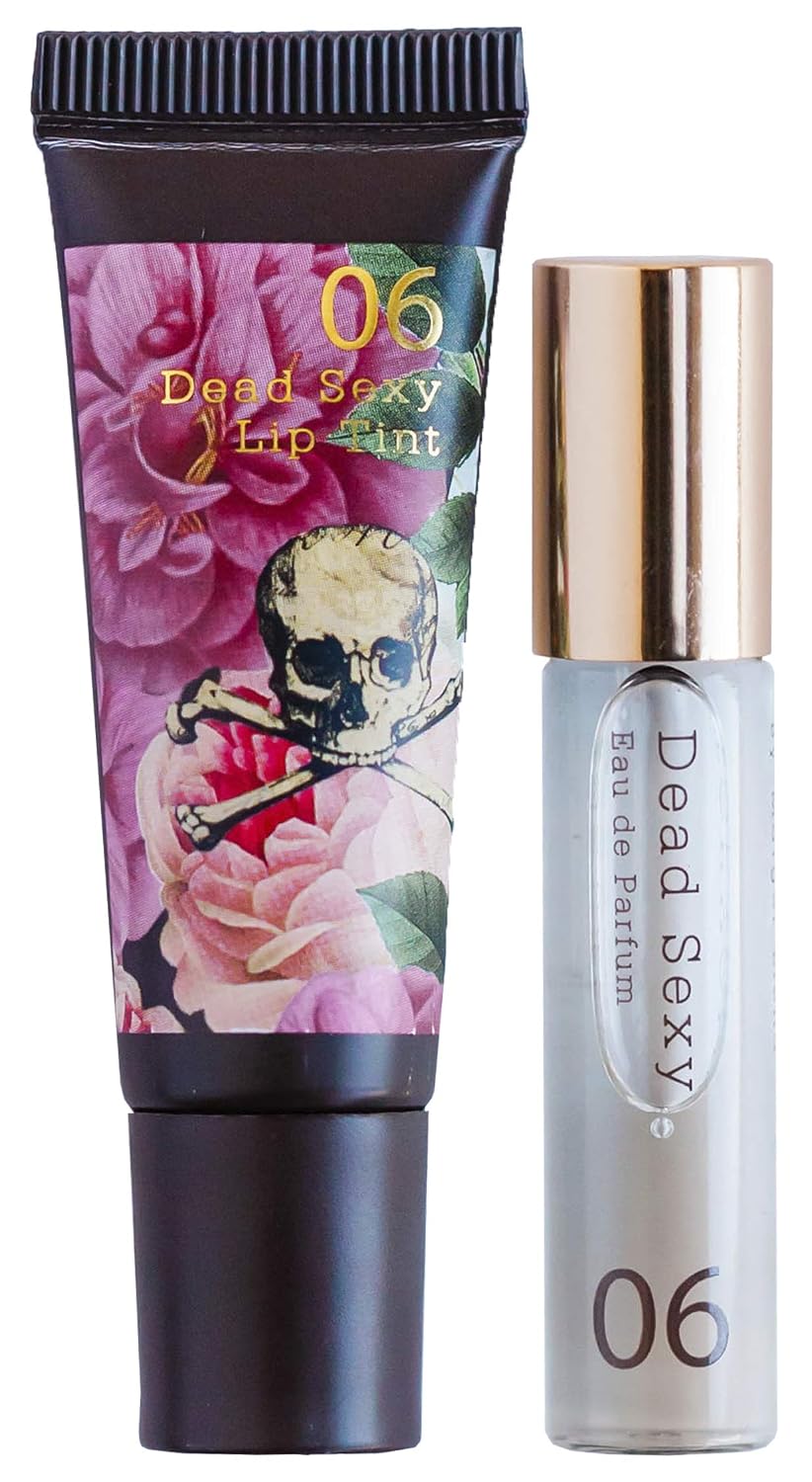 TOKYOMILK Dead Sexy Perfume Gift Set for Women, Mini Rollerball & Lip Tint