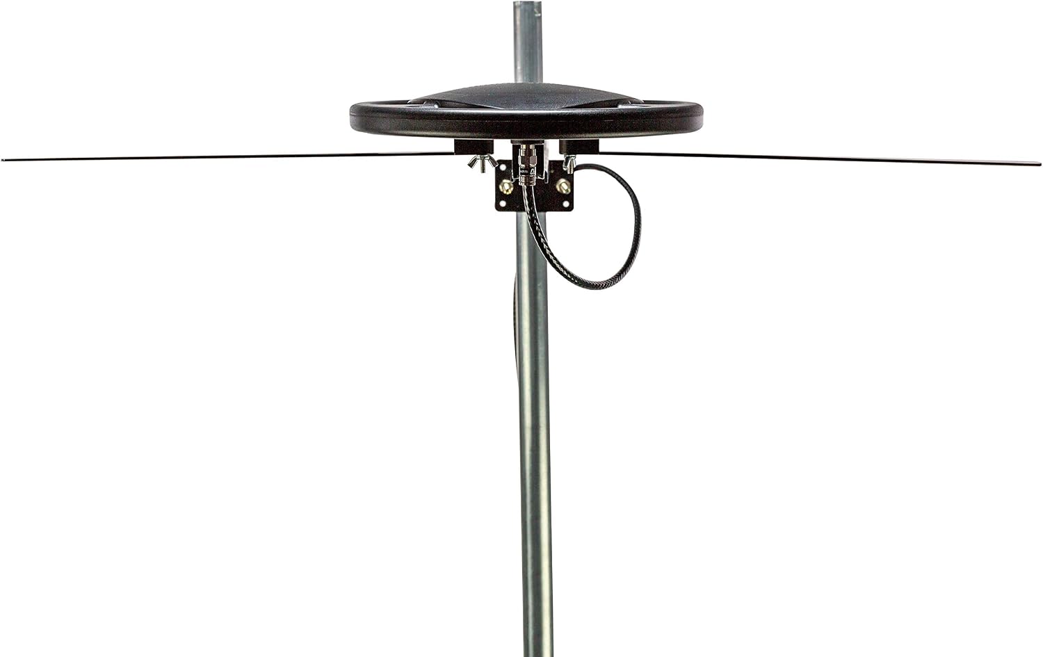 Channel Master Omni+ 50 - Omnidirectional Digital HDTV Antenna with 360 Degree Reception, Includes Mounting Bracket for Roof, Attic & RV Installations