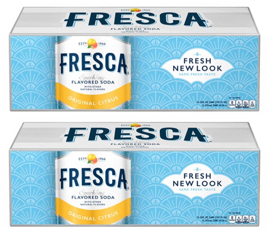Fresca Citrus Soda, 12 Ounce (Pack of 12).