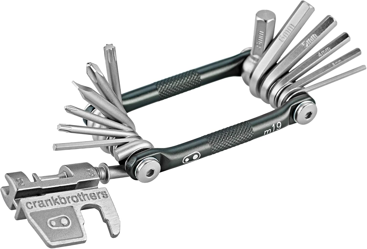 Crankbrothers Multi Tool M 19 Matte Black | bike-multifunction-tools