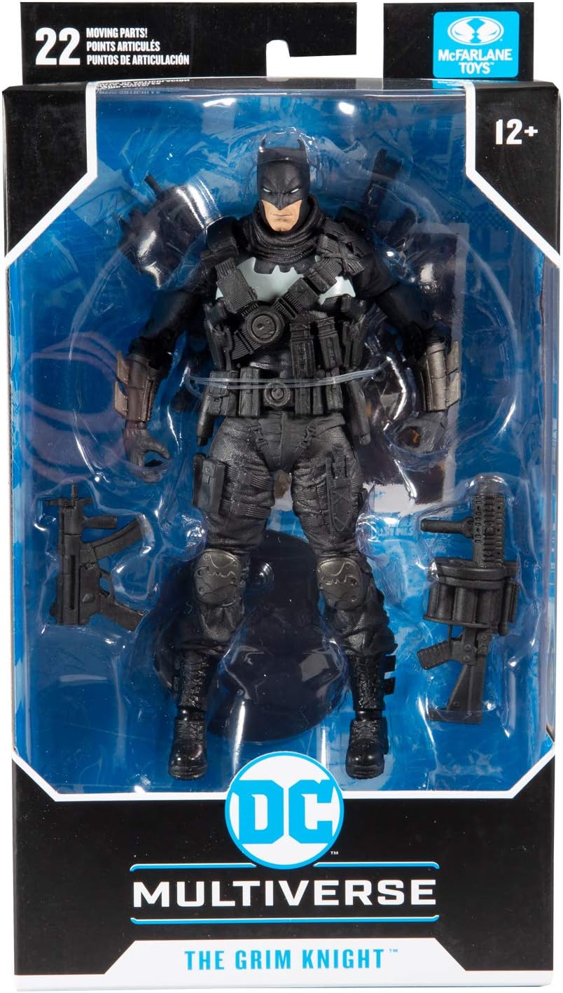 McFarlane Toys DC Multiverse Dark Nights: Metal The Grim Knight 7"" Action Figure, Multicolor (15412-2)
