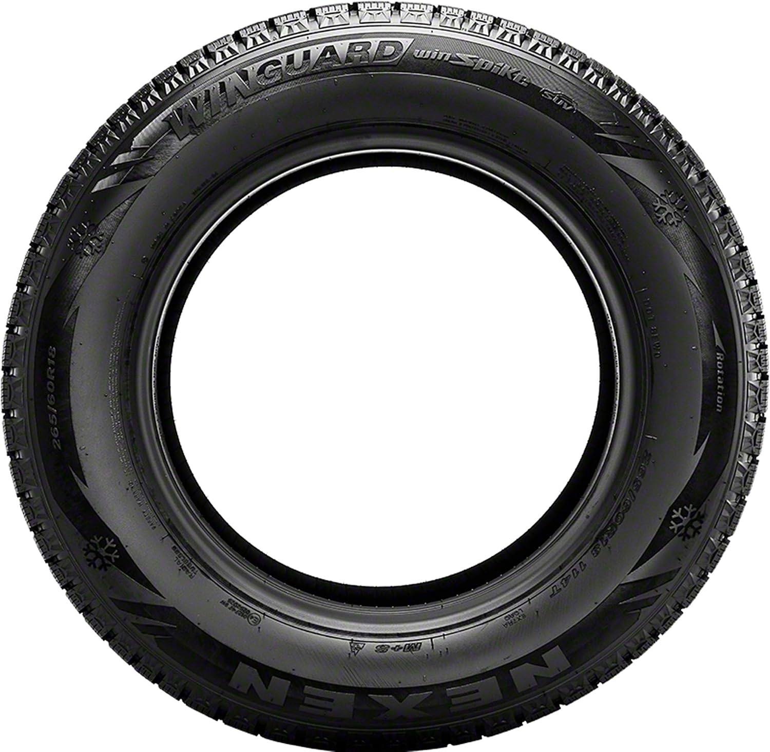 Nexen NPriz AH5 All- Season Radial Tire-225/75R15 102S | Truck/SUV Touring All Season Traction 102S Rated Standard Load Radial Construction White Sidewall Tire