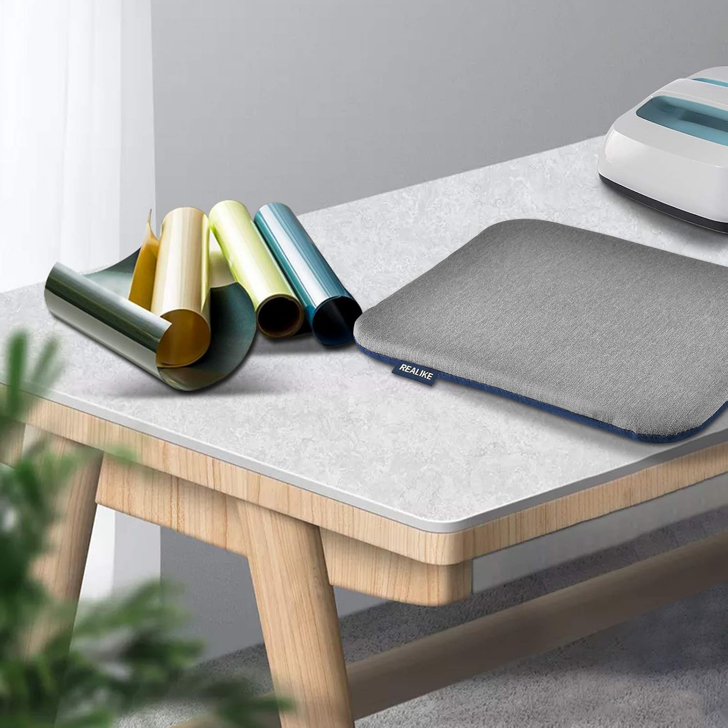REALIKE Heat Press Mat Compatible with Cricut Easy Press 2/Cricut Easy Press(12X12 inch)