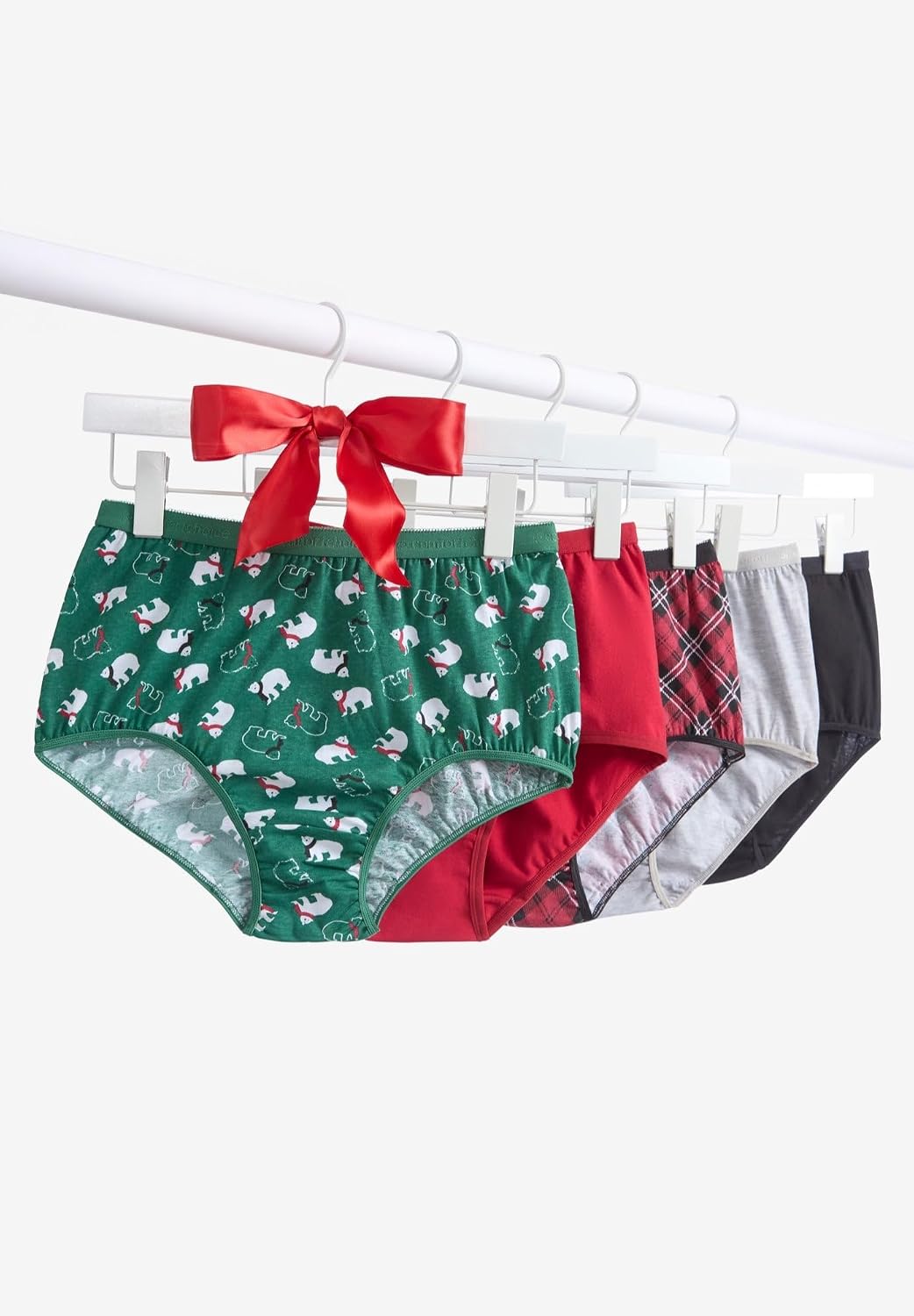 Comfort Choice Full Coverage Cotton Brief 10-Pack