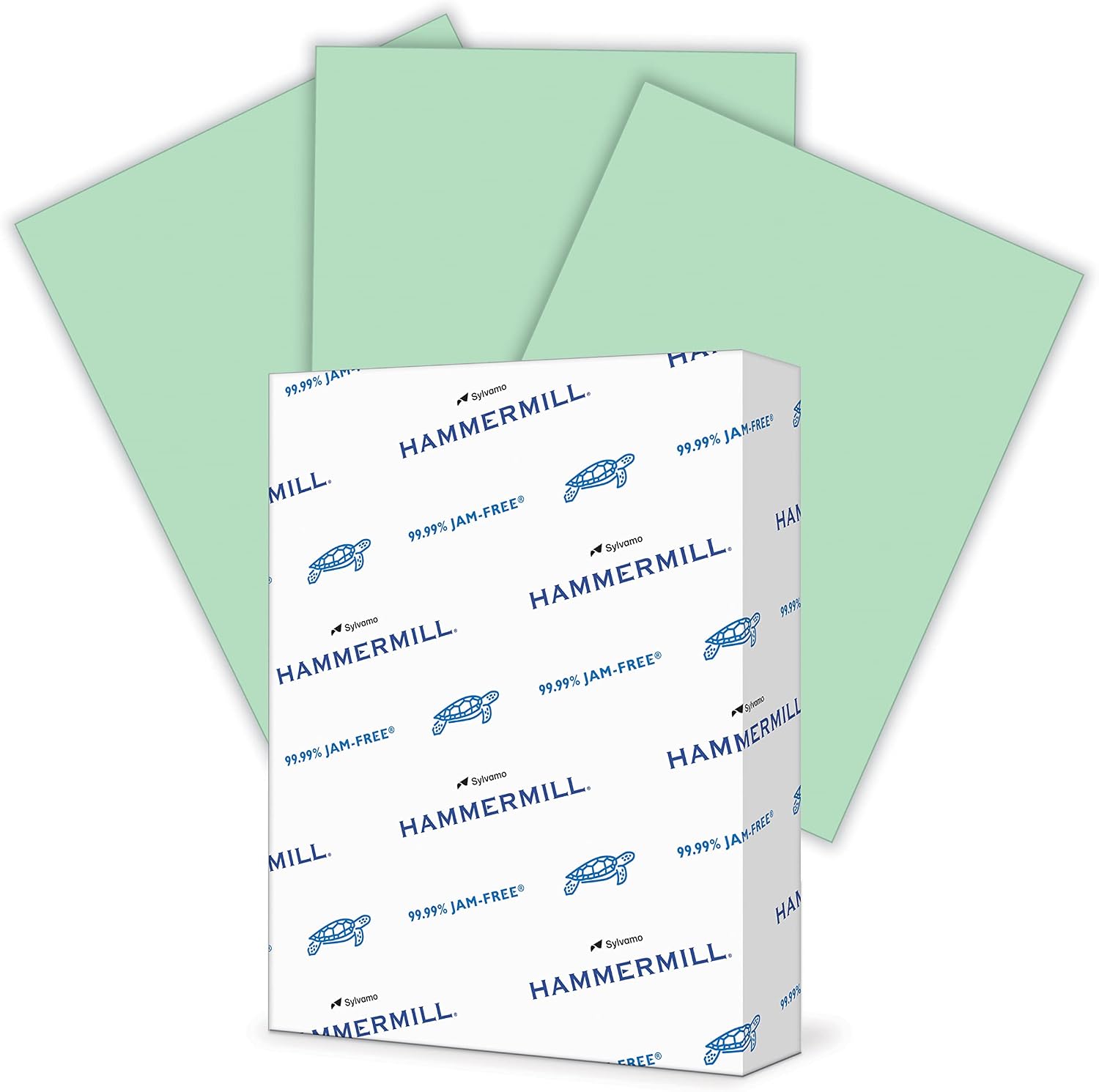 Hammermill Colored Paper, 20 lb Blue Printer Paper, 8.5 x 11 - Made in the USA, Pastel Paper, 103309R - 1 Ream (500 Sheets)